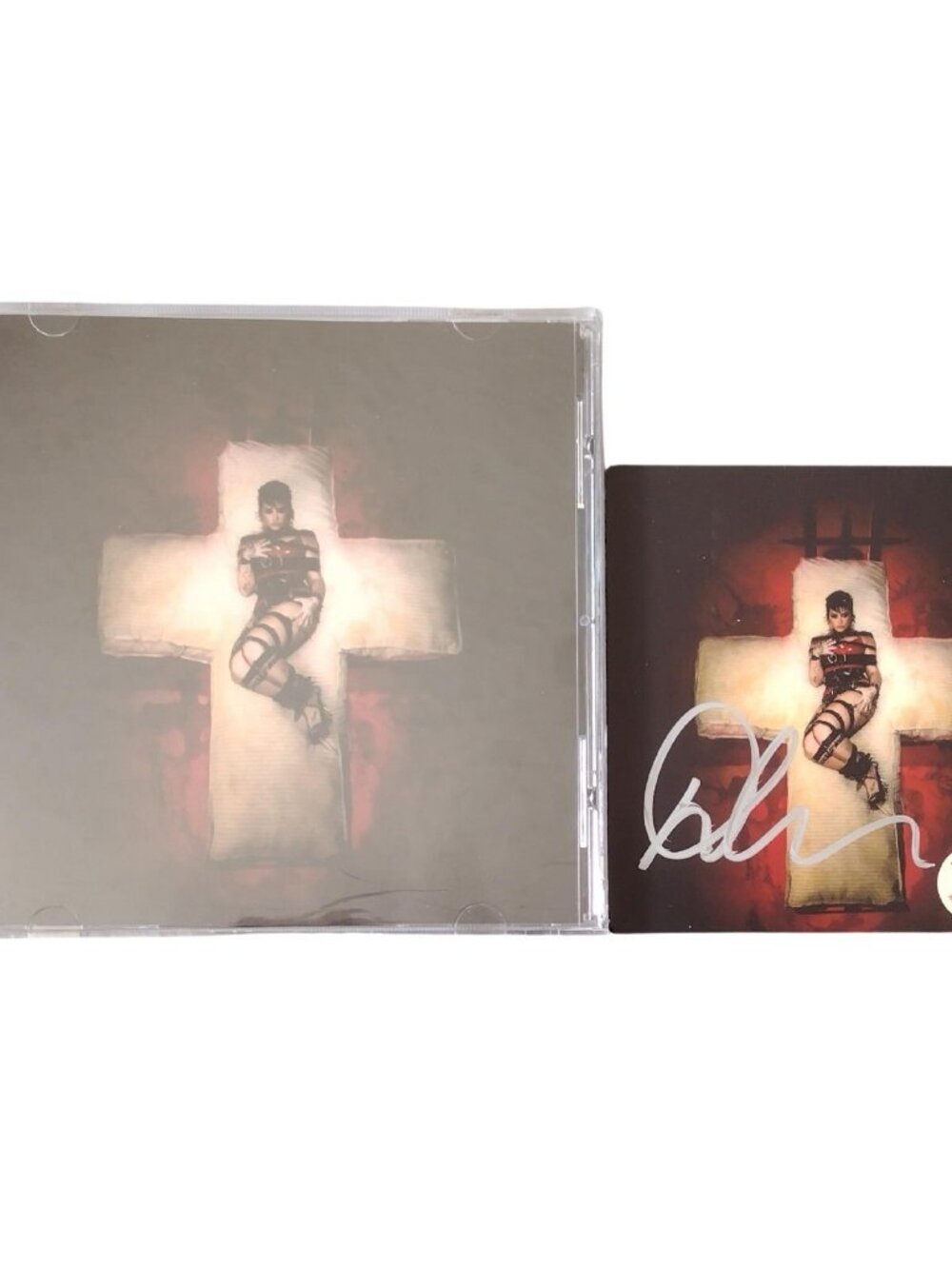 Demi Lovato Signed Holy Fvck CD Booklet Beckett BAS COA Pop